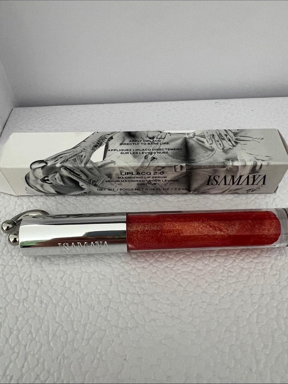 Isamaya Liplacq 2.0 Maximizing Lip Serum in color Rust - Picture 2 of 6